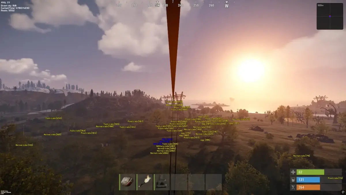 Mira Private Cheat — Rust screenshot 4