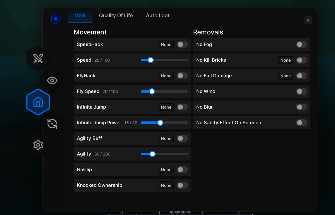 NEONIX Script — ROBLOX screenshot 1
