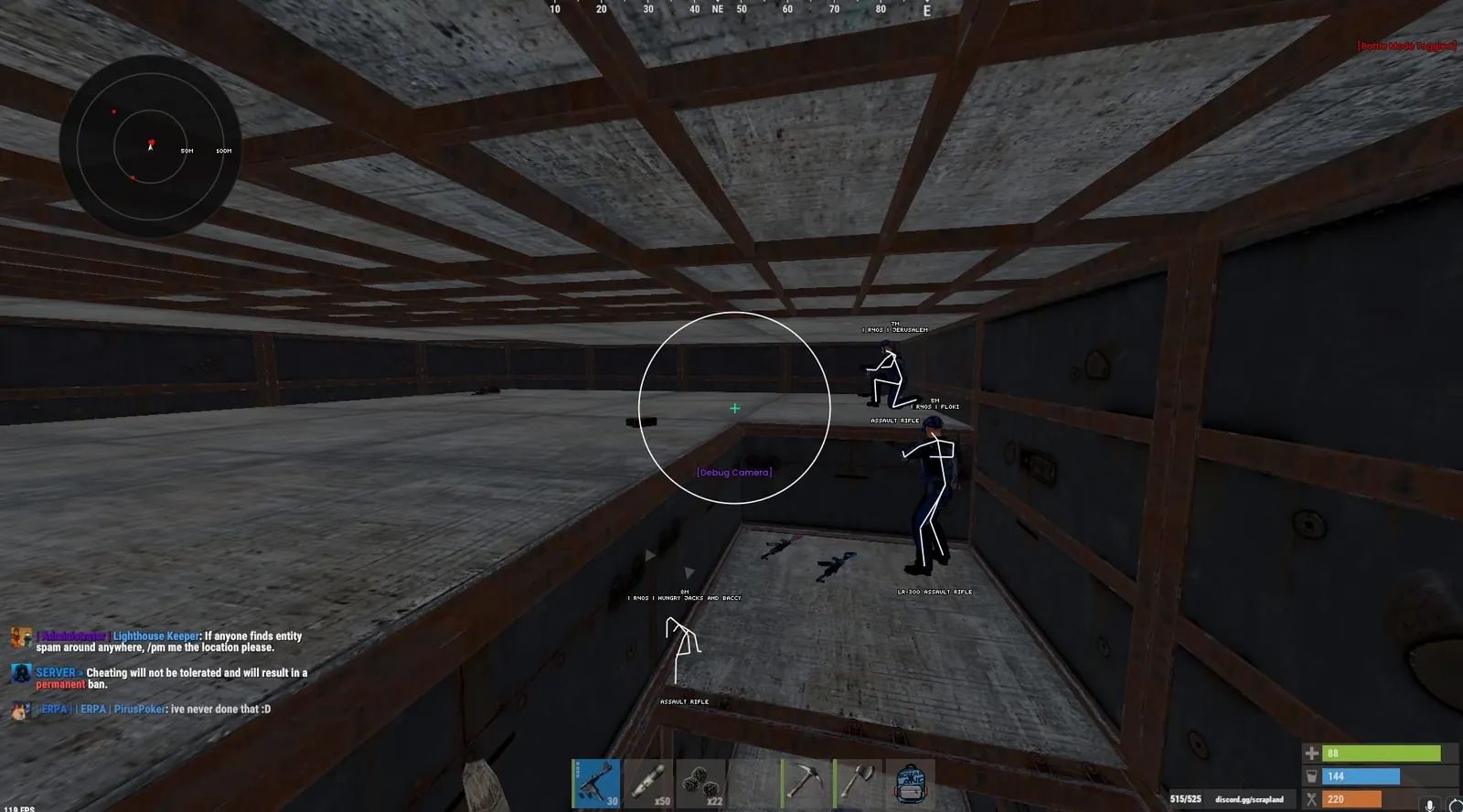Disconnect External — Rust screenshot 4